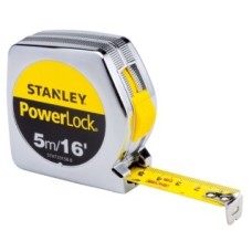 Stanley MicroPowerlock Tape 5m/16ft 19mm